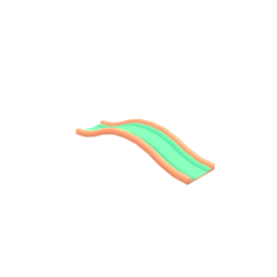 Spline Concave Straight Bump Up